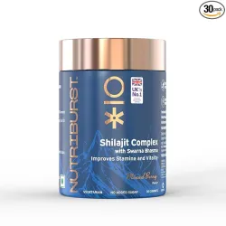 Nutriburst Shilajit Resin Gummies Ayurvedic Herbal Blend