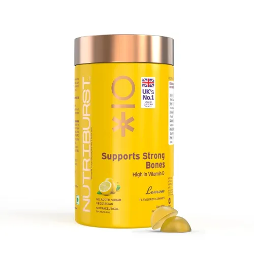 Image of Nutriburst Strong Bones Gummies With Calcium & Vitamin D 