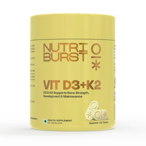 Image of Nutriburst Vitamin D3 + K2 Vitamin D3 K2 Supplement for Men & Women