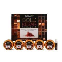 NutriGlow 6 Step Gold Kesar Facial Kit 