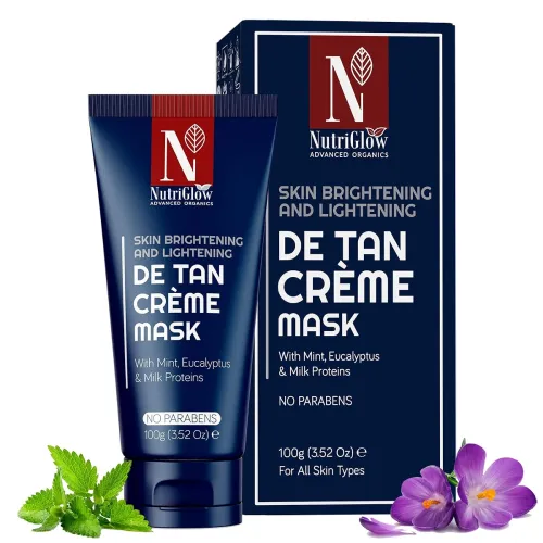 Image of NutriGlow Advanced Organics De-Tan Cream 100g
