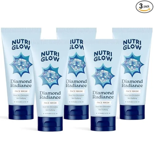 Image of NutriGlow Diamond Radiance Face Wash, 65ml, Po5