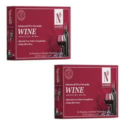NutriGlow NATURALS Advanced Wine Facial Kit 