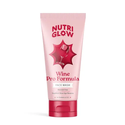 Image of NutriGlow NATURAL'S Advanced Pro Formula Wine Face Wash100gm