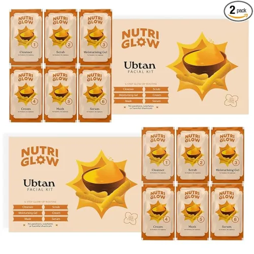 Image of NutriGlow NATURAL'S Ubtan Facial Kit, Po2