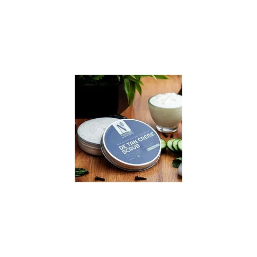 Image of NutriGlow Organic De-Tan Cream Scrub (100g)