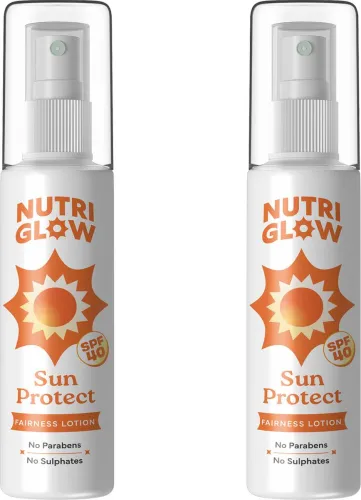 Image of NutriGlow Sunscreen - SPF 40 PA+++ Sunscreen Fairness Lotion 