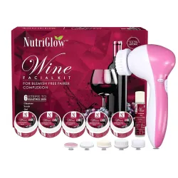 NutriGlow Wine Facial Kit for Women