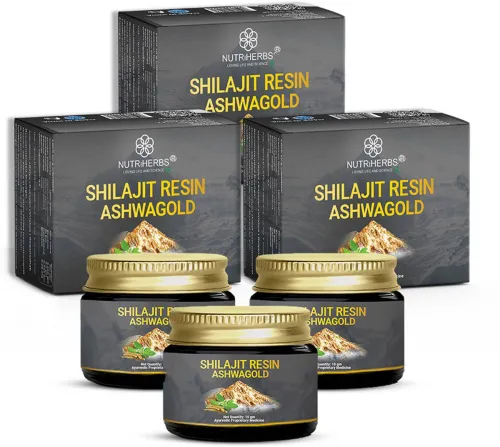 Image of Nutriherbs Shilajit Resin Gold (Po3, 30g)