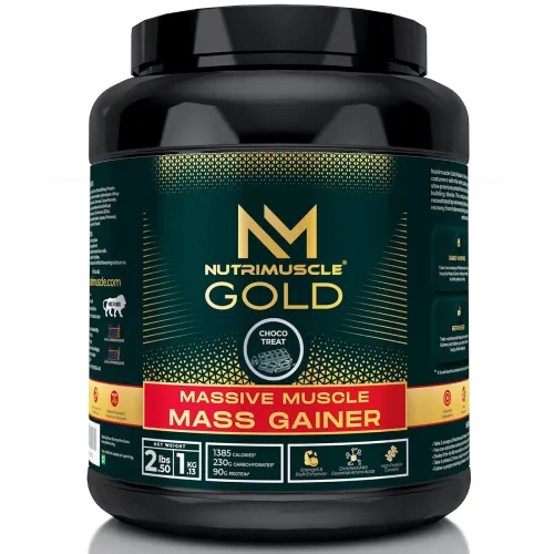 Image of Nutrimuscle Massive GOLD Muscle Mass Gainer – 2.5 Lbs (1.134 Kg)