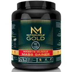 Nutrimuscle Massive GOLD Muscle Mass Gainer – 2.5 Lbs (1.134 Kg)