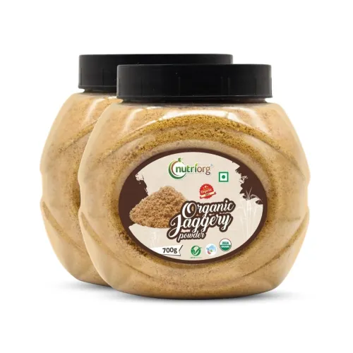 Image of Nutriorg Organic Jaggery Powder 1.4Kg (Pack of 2 * 700g)