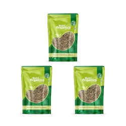 NutriOrganics Rosemary Dried Leaves - 100gm | Rosemary Leaves for hair growth & Food 100g (Pack of 3)