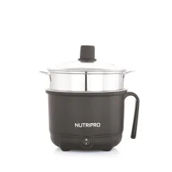 Nutripro Multipurpose Cook Kettle (Black Steel)