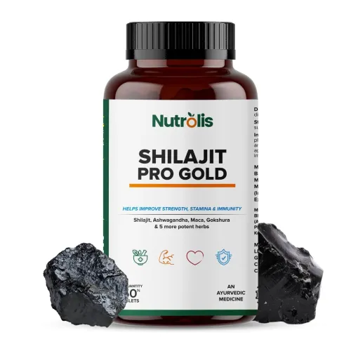 Image of Nutrolis Pure Himalayan Ayurvedic Shilajit Tablet 