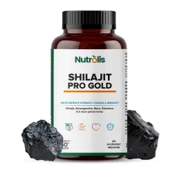 Nutrolis Pure Himalayan Ayurvedic Shilajit Tablet  (60 Tablet)
