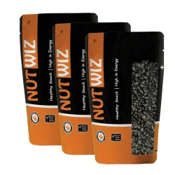 Nutwiz Dried Fruits Nuts And Seeds (Sabja/Basil Seeds, 750g (3x250g))