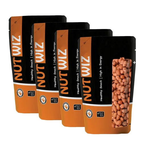 Image of Nutwiz Peanut Raw 1000 Grams (250 Grams X 4)