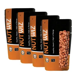 Nutwiz Peanut Raw 1000 Grams (250 Grams X 4)