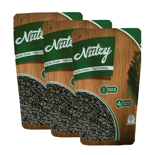 Image of Nutzy Dried Fruits Nuts And Seeds (Sabja / Basil Seeds, 600g (3x200g))