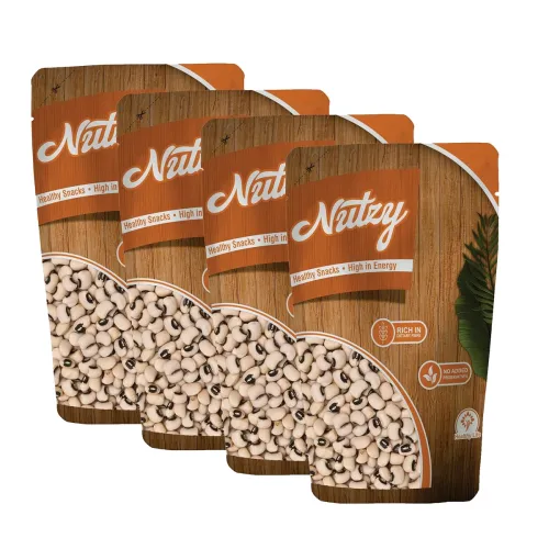 Image of Nutzy Lobia Safed White Beans 1000g Pack of 2