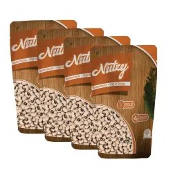 Nutzy Lobia Safed 1000g (500g X 2) – Easy-to-Cook White Beans High in Protein & Fiber | Safed Lobia Ideal for Traditional Indian meals like Salad, Curry & Chaat more Simple recipies | Helps in Digestion and Keeps You Energetic