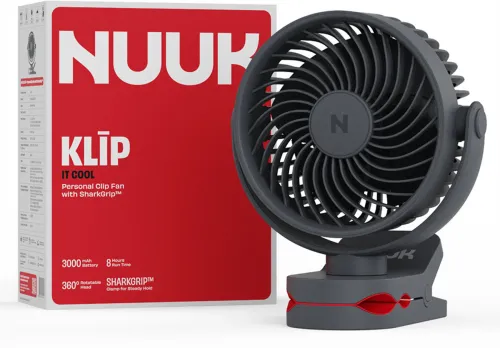 Image of Nuuk KLIP BLDC 127mm Table Fan Serene Grey
