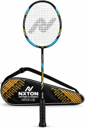 NXTON ASTRA X9 Composite Material Blue Badminton Racquet (Pack of: 1, 95 g)