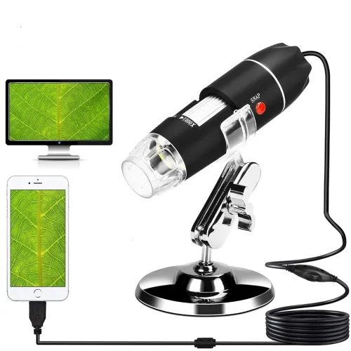 Image of NY Handheld Mini USB Digital Microscope 40X-1000X Camera Compatible with Window 7 8 10 Android for Students Engineers Bi
