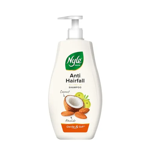 Image of Nyle Naturals Anti-Hairfall Shampoo With Coconut Milk Badam 800ml