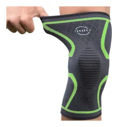 Nylon Knee Support With Best Kneecap Compression Provides Perfect Knee Support For Gym, Badminton, Running, Weight Lifti