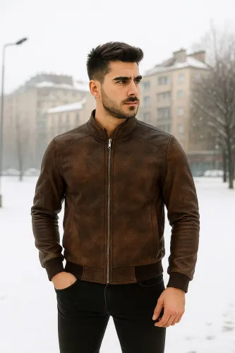 Image of NYSINE Men Solid Casual Jacket