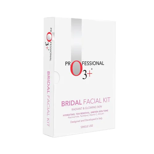 Image of O3+ Bridal Facial Kit for Radiant & Glowing Skin (60g+69ml) Ideal for All Skin Types 