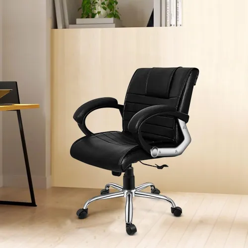 Image of Oakcraft Harmony Black Office Chair