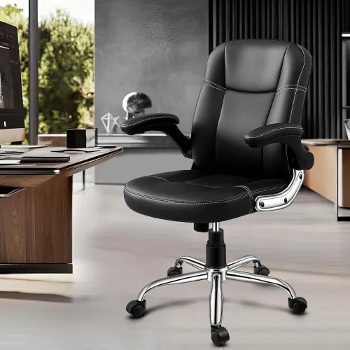 Image of Oakcraft Modern High-Support Office Chair
