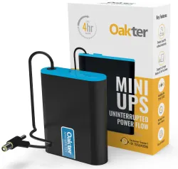 Oakter mini ups 12v wi-fi Power Backup for Router