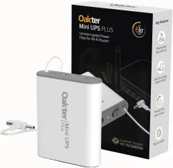Oakter Mini UPS Plus Power Backup for Router