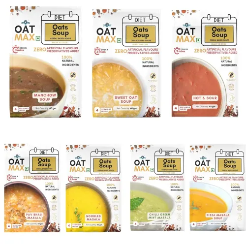 Image of OATMAX OAT SOUP - ASSORTED - 40gms * pack of 7