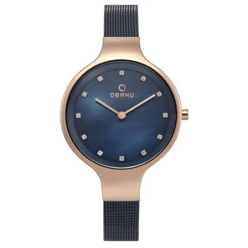 Image of Obaku Analog Blue Dial Women's Watch