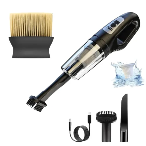 Image of Oblivion Car Cleaning Combo – Vacuum Cleaner & AC Brush (Set of 2)