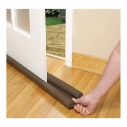Ocean Mart Door Guard Gap Filler for Door Bottom Seal Strip - Sound-Proof, Reduce Noise, Energy Saving Door Stopper for Reduce Door Dust, PVC Door Guard for Home(Brown) (Pack of 3)