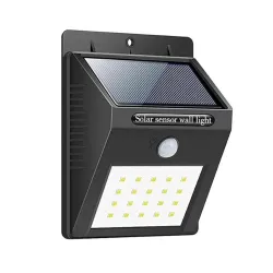 Ocean Mart Plastic Outdoor Weatherproof 20-led Solar Motion Sensor Light