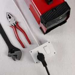 Ocko Electric Extension Board | 15A 16A 20A 3 Pin Plug Single Socket With Switch |2.5mm, 3 Core, 5 Meter Long Cable Cord For Heavy Duty Home Kitchen Office Outdoor Indoor Appliances (Pack Of...