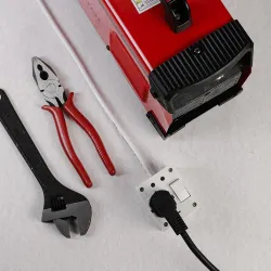 Ocko 6 Amp Electric Extension Board 2 & 3 Pin Plug Socket with Single Switch