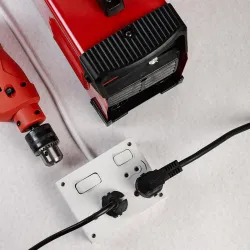 Ocko 6 Amp Electric Extension Board | 16 Amp 2 & 5 Pin Plug Socket with Individual Switch | 1.5mm Thick, 3 Core, 5 Meter Long Cable Cord for Small and Large Appliances, Home, Office (Pack of...