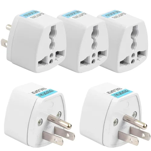 Image of Ocko Universal Type B USA Conversion Adapter Plug * pack of 5