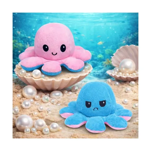 Image of Octopus Plushie Reversible Soft Toys for Kids