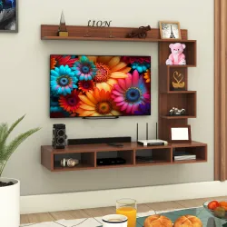 Odestar Wall Mounted tv unit Furniture Table 46 Inch/ TV Stand/TV Cabinet