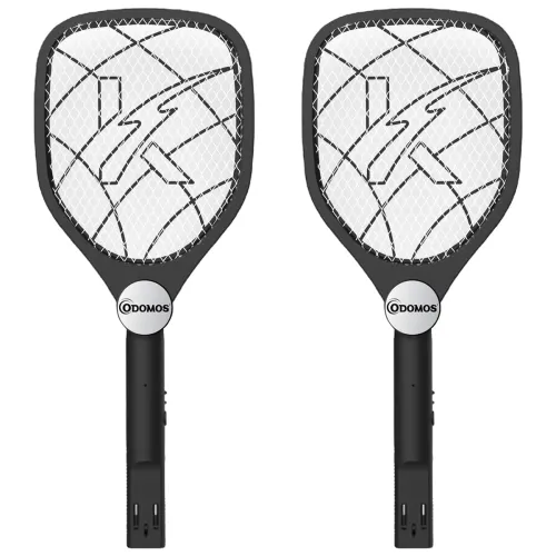 Image of Odomos Attack Rechargeable Mosquito Racquet Pack 2
