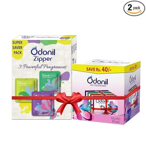 Image of Odonil Bathroom Air Freshener Combo 192g (4 x 48g)